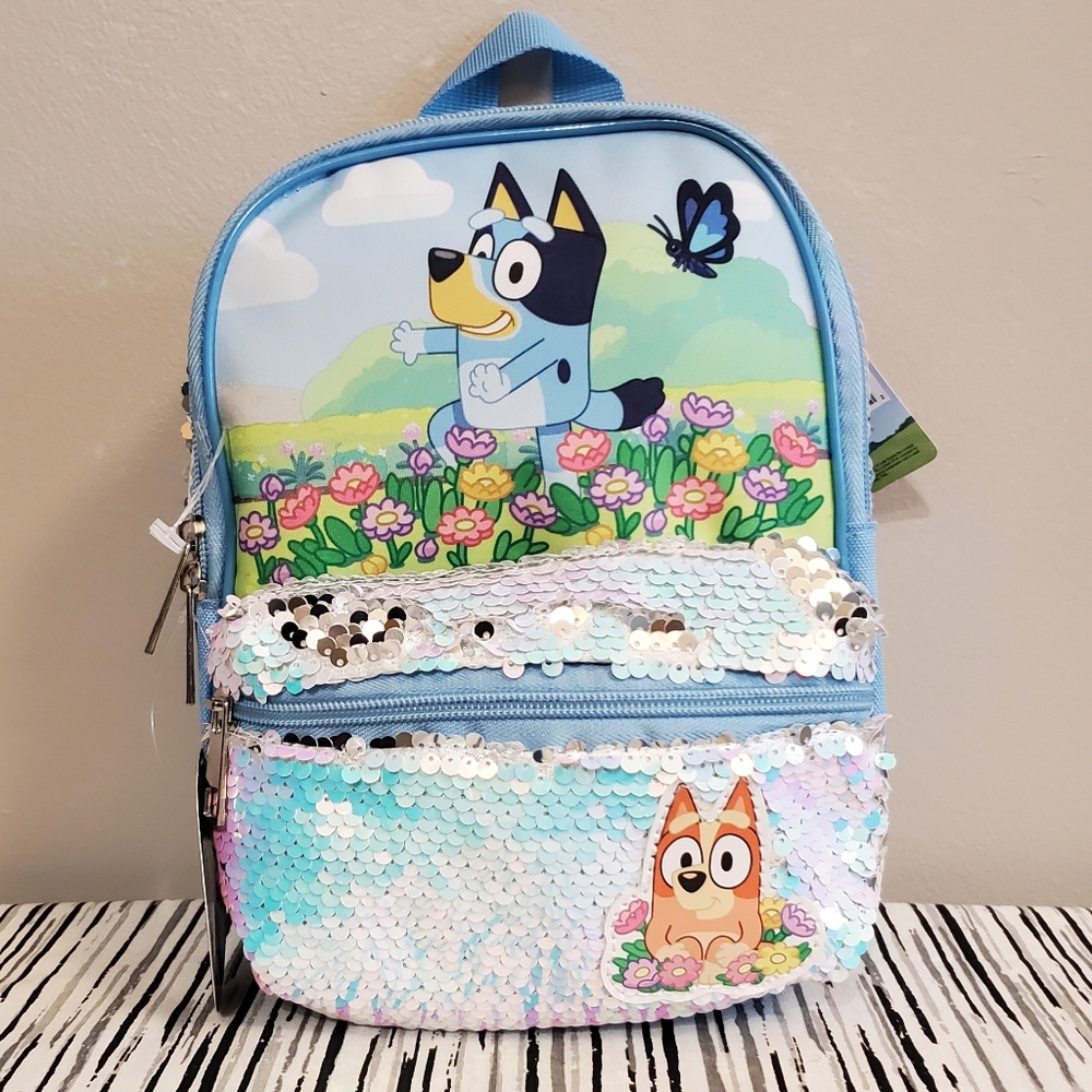 Bluey Mini Magic Sequin Backpack